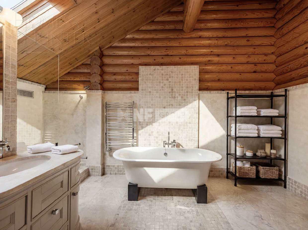 2-этажный коттедж 725 м² с отделкой