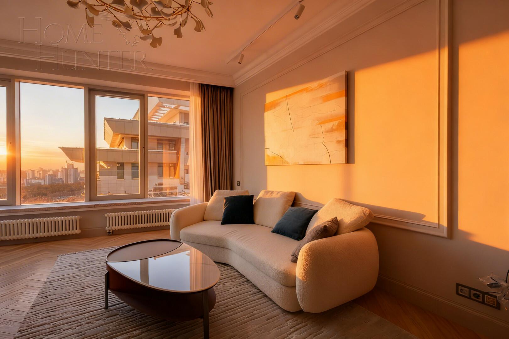 3-КОМН. КВАРТИРА С ОТДЕЛКОЙ 112 М² НА 36 ЭТАЖЕ