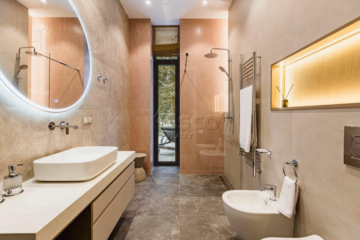 2-этажный коттедж 380 м² с отделкой