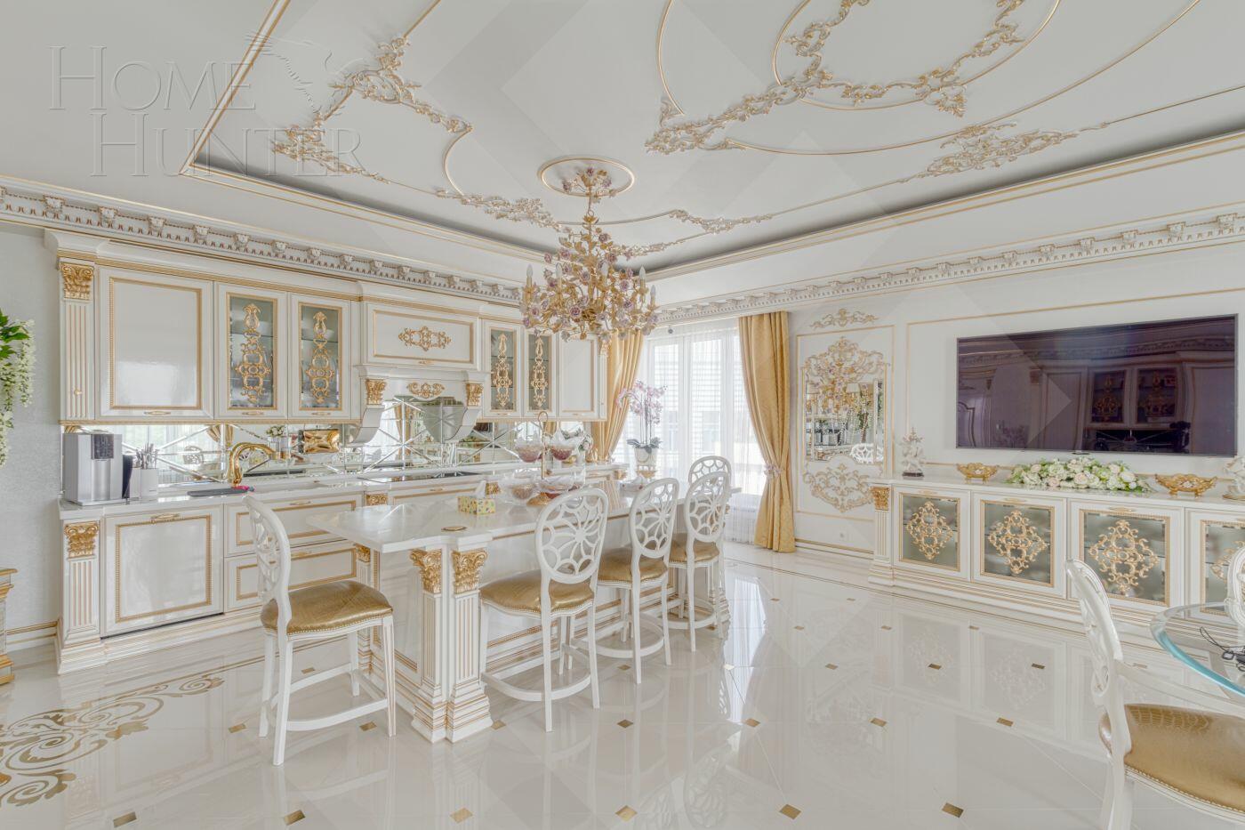 2-УРОВНЕВАЯ КВАРТИРА С ОТДЕЛКОЙ 721 М² НА 15 ЭТАЖЕ