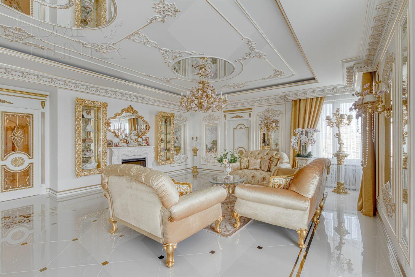 2-УРОВНЕВАЯ КВАРТИРА С ОТДЕЛКОЙ 721 М² НА 15 ЭТАЖЕ