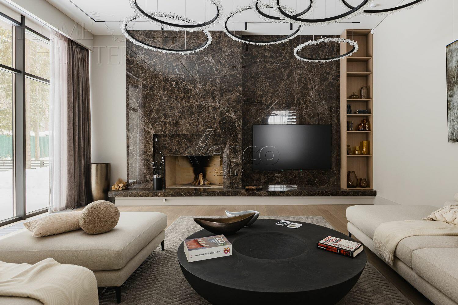 2-этажный коттедж 380 м² с отделкой