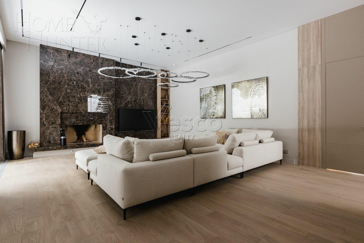 2-этажный коттедж 380 м² с отделкой