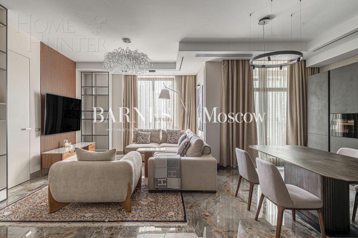 3-КОМН. КВАРТИРА С ОТДЕЛКОЙ 103.6 М² НА 2 ЭТАЖЕ