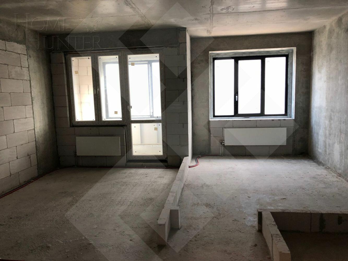 1-КОМН. АПАРТАМЕНТЫ БЕЗ ОТДЕЛКИ 39 М² НА 9 ЭТАЖЕ