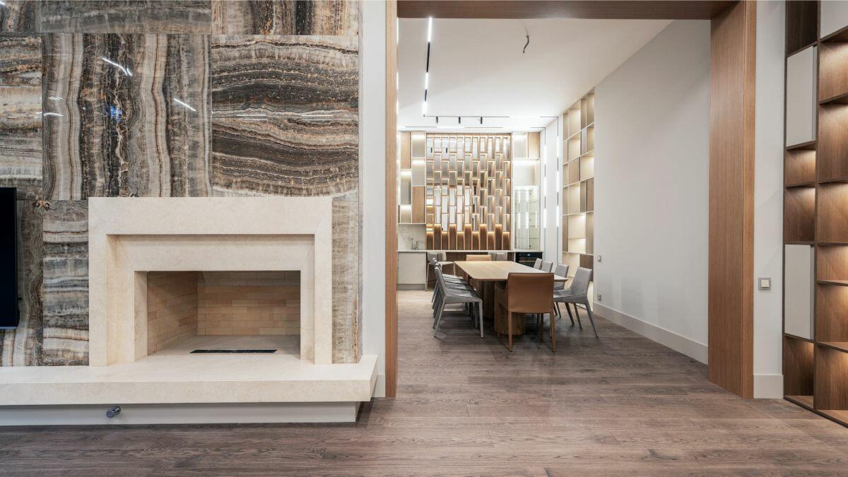 2-этажный коттедж 400 м² с отделкой