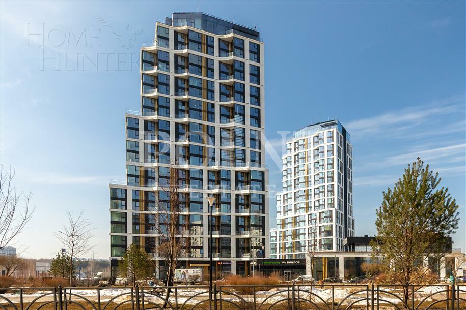 2-УРОВНЕВАЯ КВАРТИРА БЕЗ ОТДЕЛКИ 82.5 М² НА 1 ЭТАЖЕ