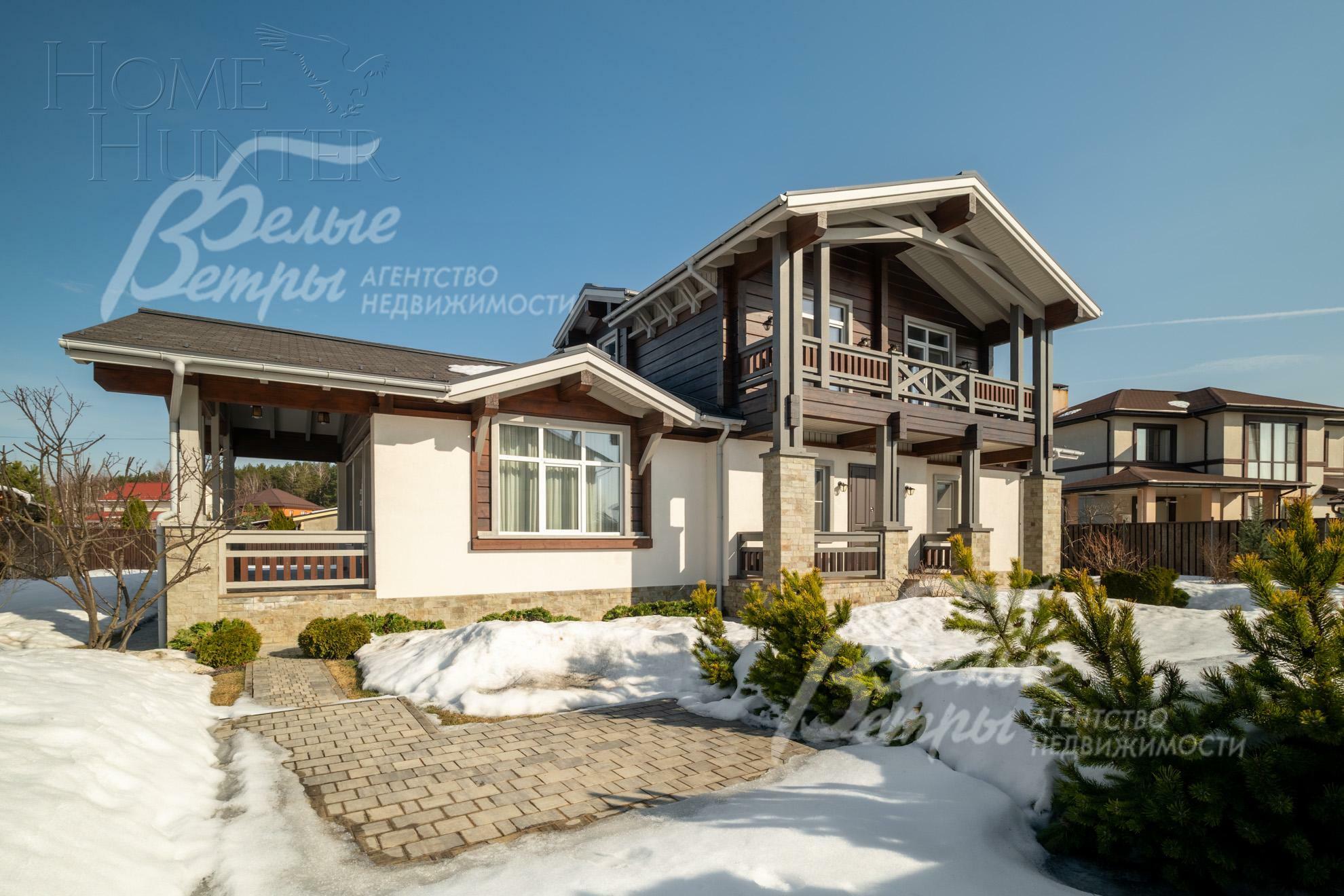 2-этажный коттедж 223 м² с отделкой