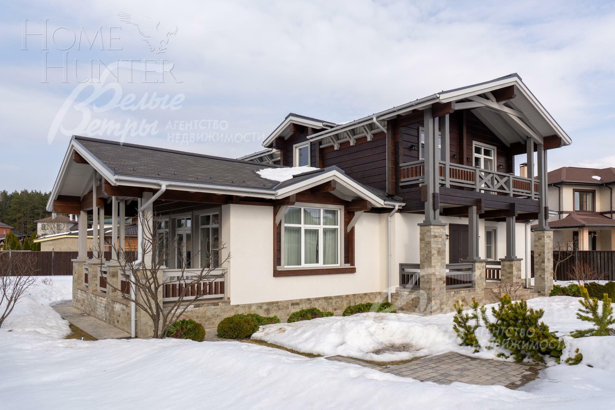 2-этажный коттедж 223 м² с отделкой