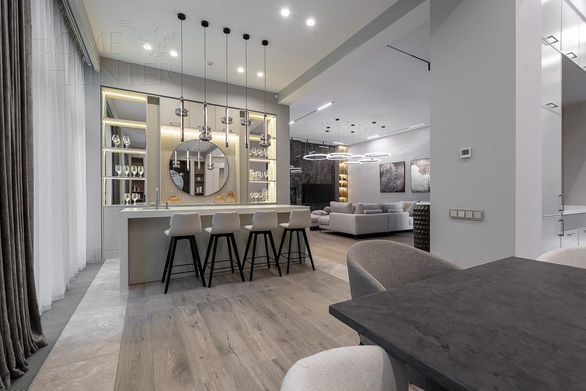 2-этажный коттедж 380 м² с отделкой