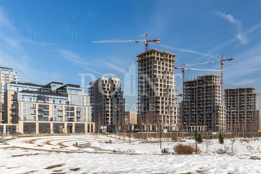 2-УРОВНЕВАЯ КВАРТИРА БЕЗ ОТДЕЛКИ 82.5 М² НА 1 ЭТАЖЕ