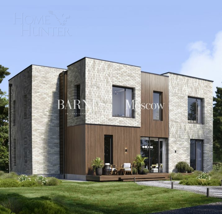 2-этажный коттедж 370 м² с отделкой