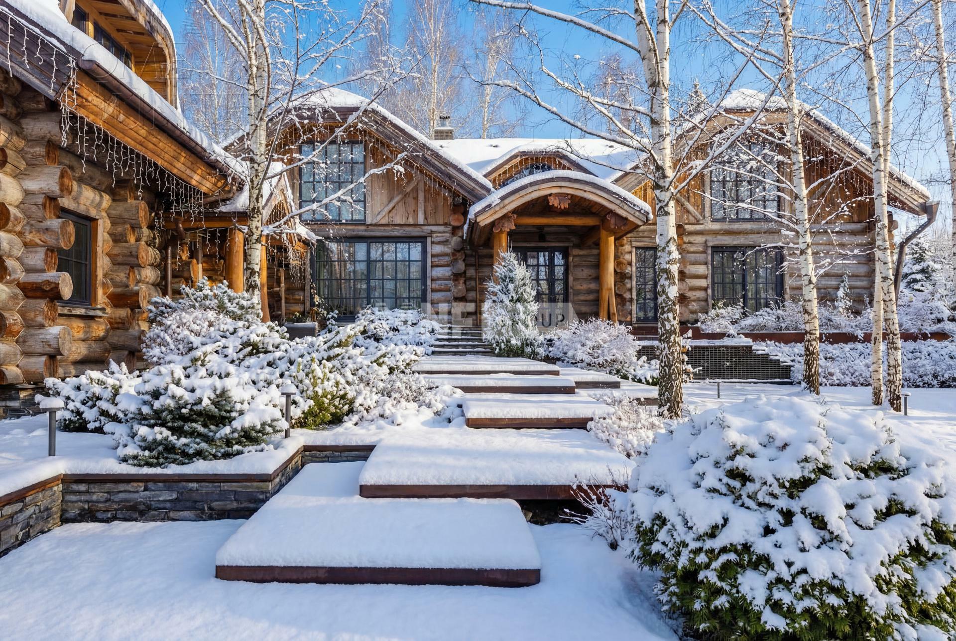 2-этажный коттедж 326.5 м² с отделкой