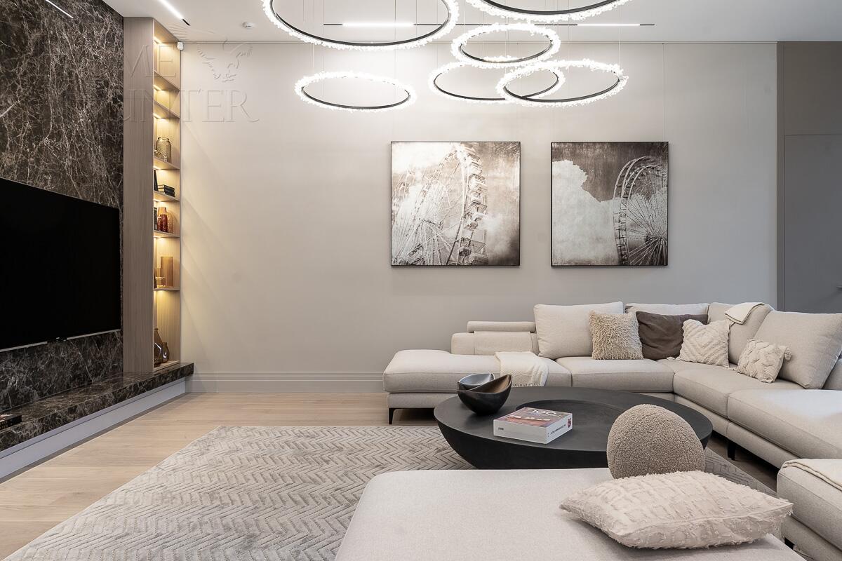 2-этажный коттедж 380 м² с отделкой