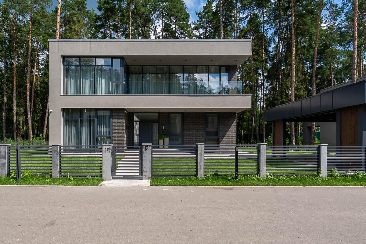 2-этажный коттедж 380 м² с отделкой