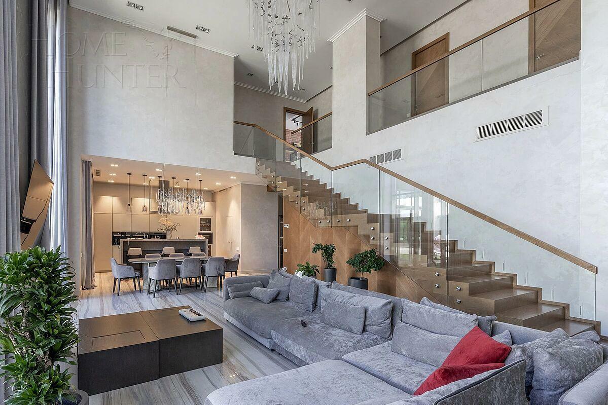 2-этажный коттедж 570 м² с отделкой