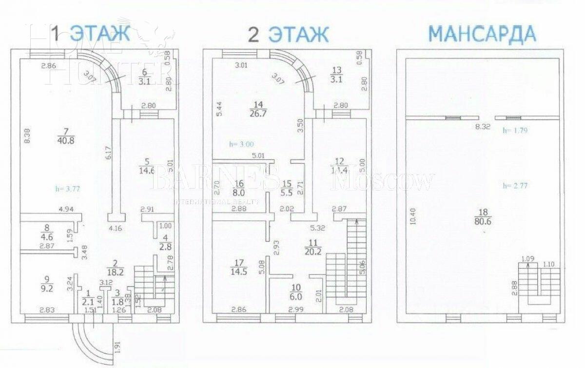 2-этажный таунхаус 286 м² с отделкой