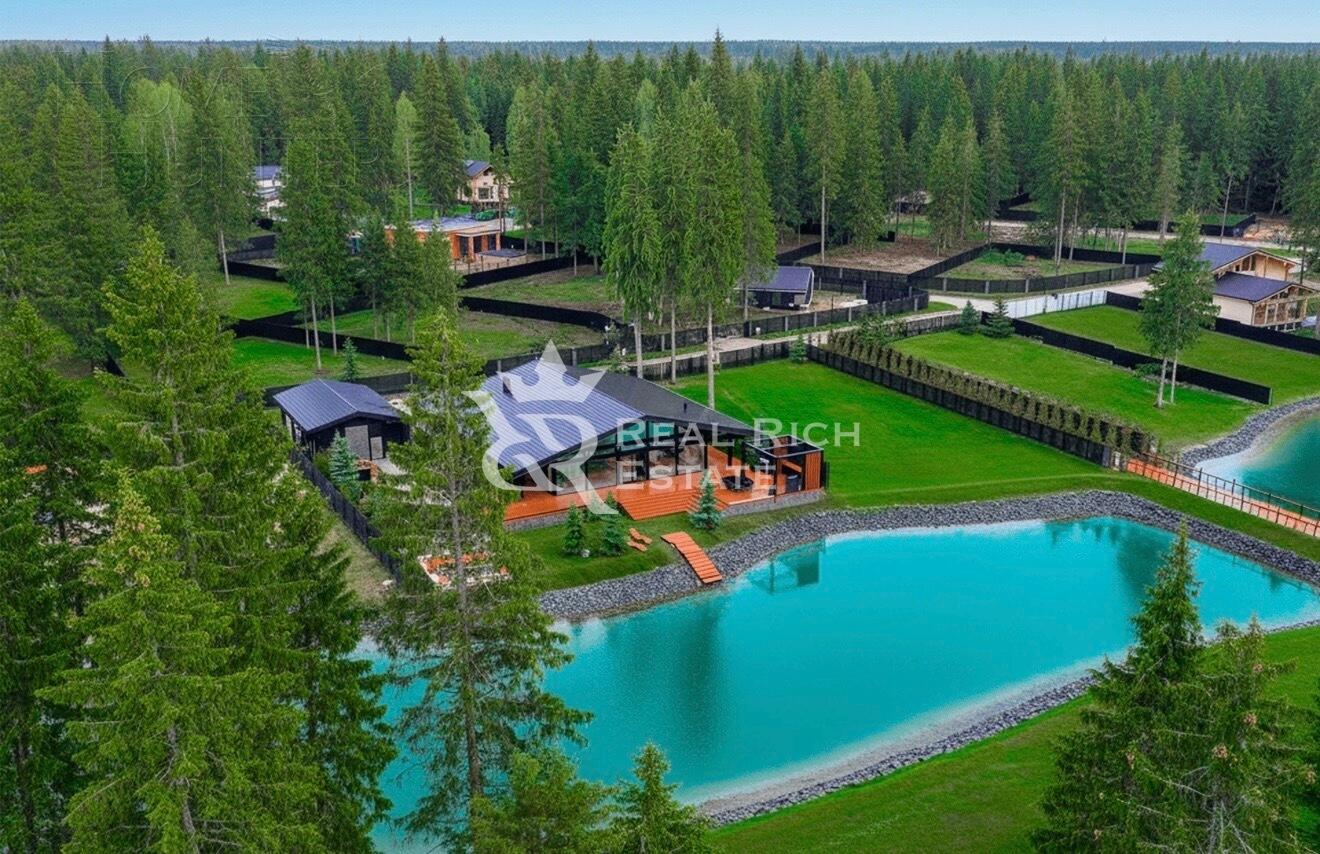 1-этажный коттедж 373 м² с отделкой