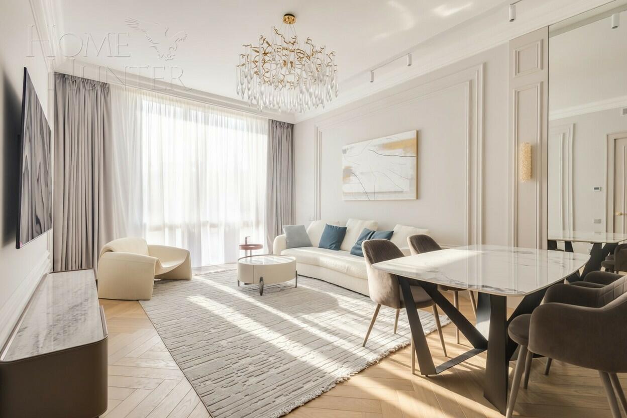 4-КОМН. КВАРТИРА С ОТДЕЛКОЙ 140 М² НА 10 ЭТАЖЕ