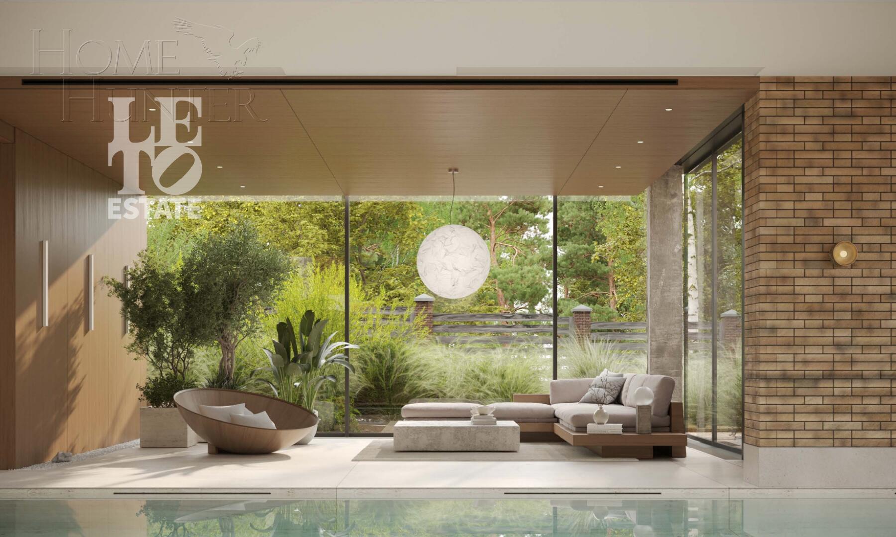 2-этажный коттедж 650 м² с отделкой