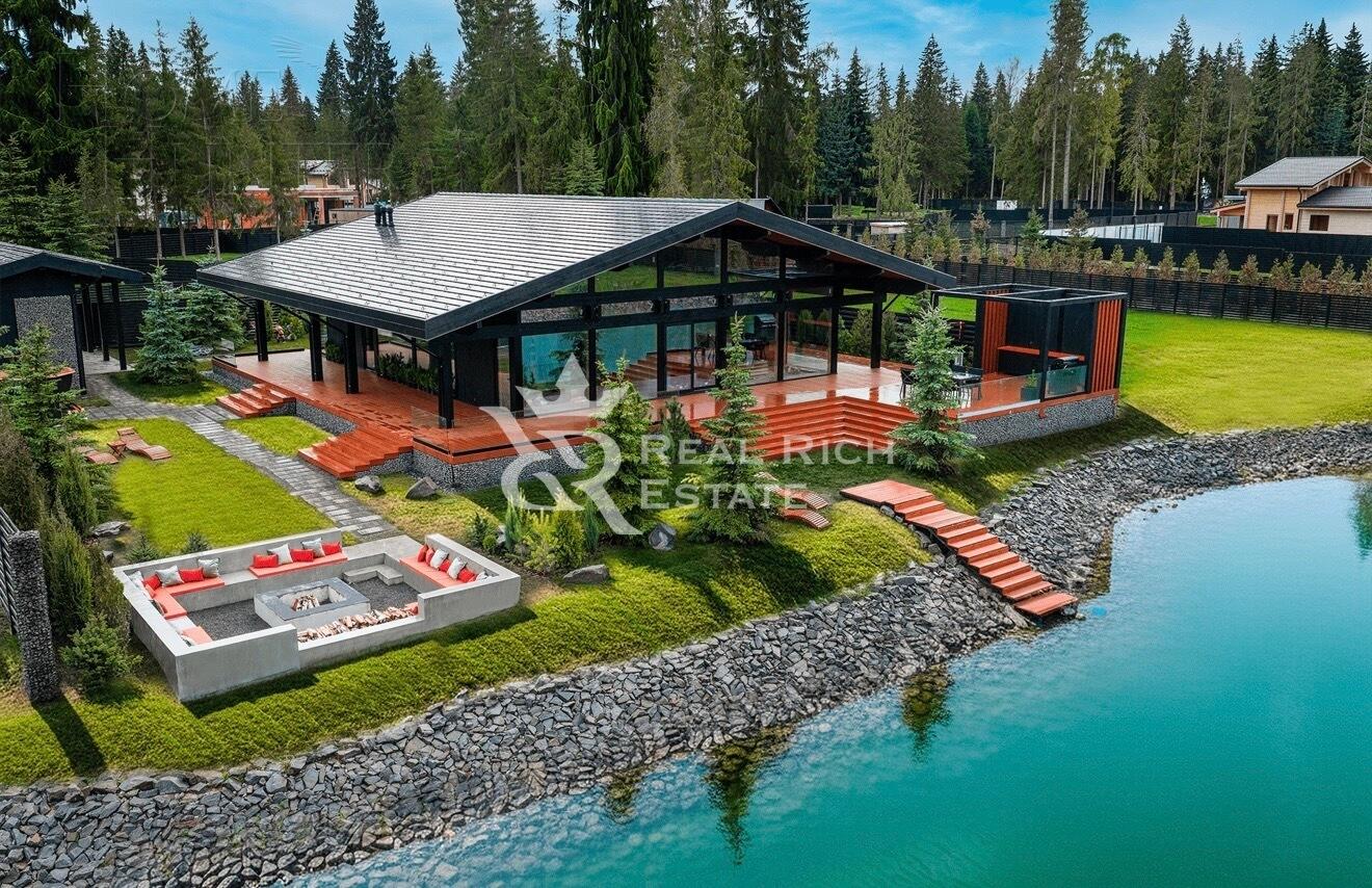 1-этажный коттедж 373 м² с отделкой