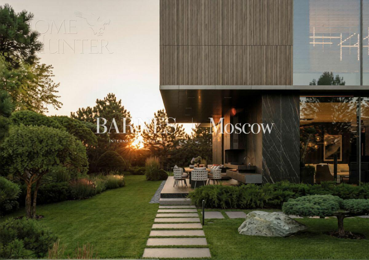 2-этажный коттедж 830 м² с отделкой