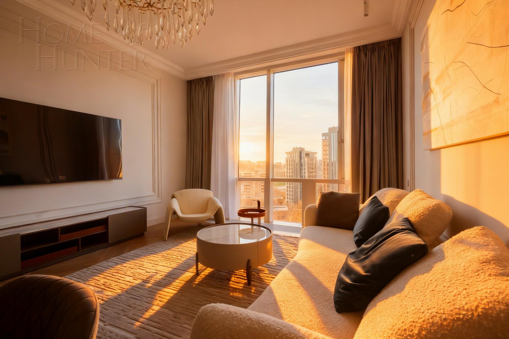 4-КОМН. КВАРТИРА С ОТДЕЛКОЙ 140 М² НА 10 ЭТАЖЕ