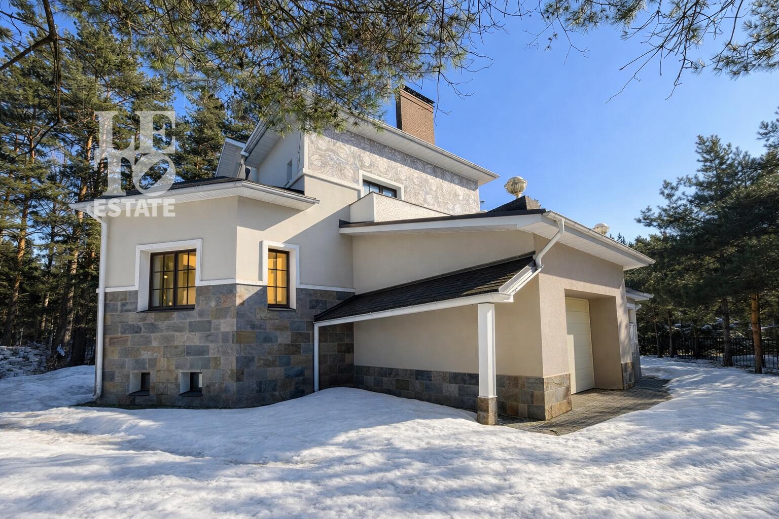 2-этажный коттедж 547 м² без отделки