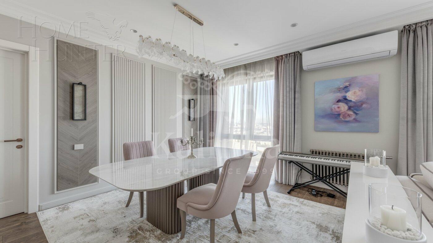 5-КОМН. КВАРТИРА С ОТДЕЛКОЙ 132 М² НА 39 ЭТАЖЕ