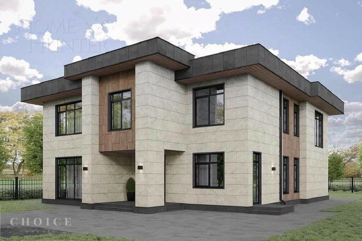 2-этажный коттедж 378 м² без отделки