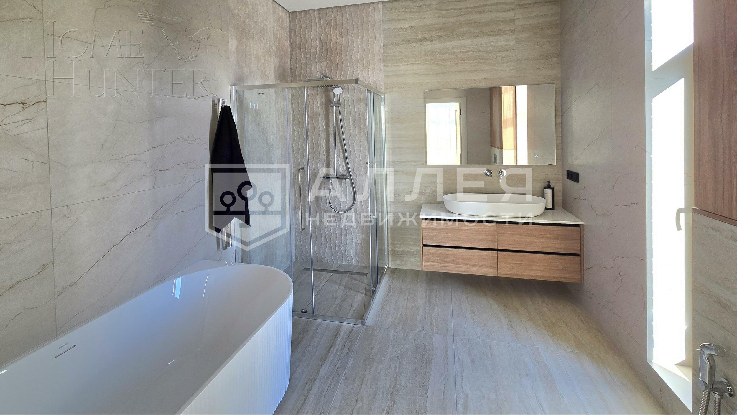 1-этажный коттедж 200 м² с отделкой