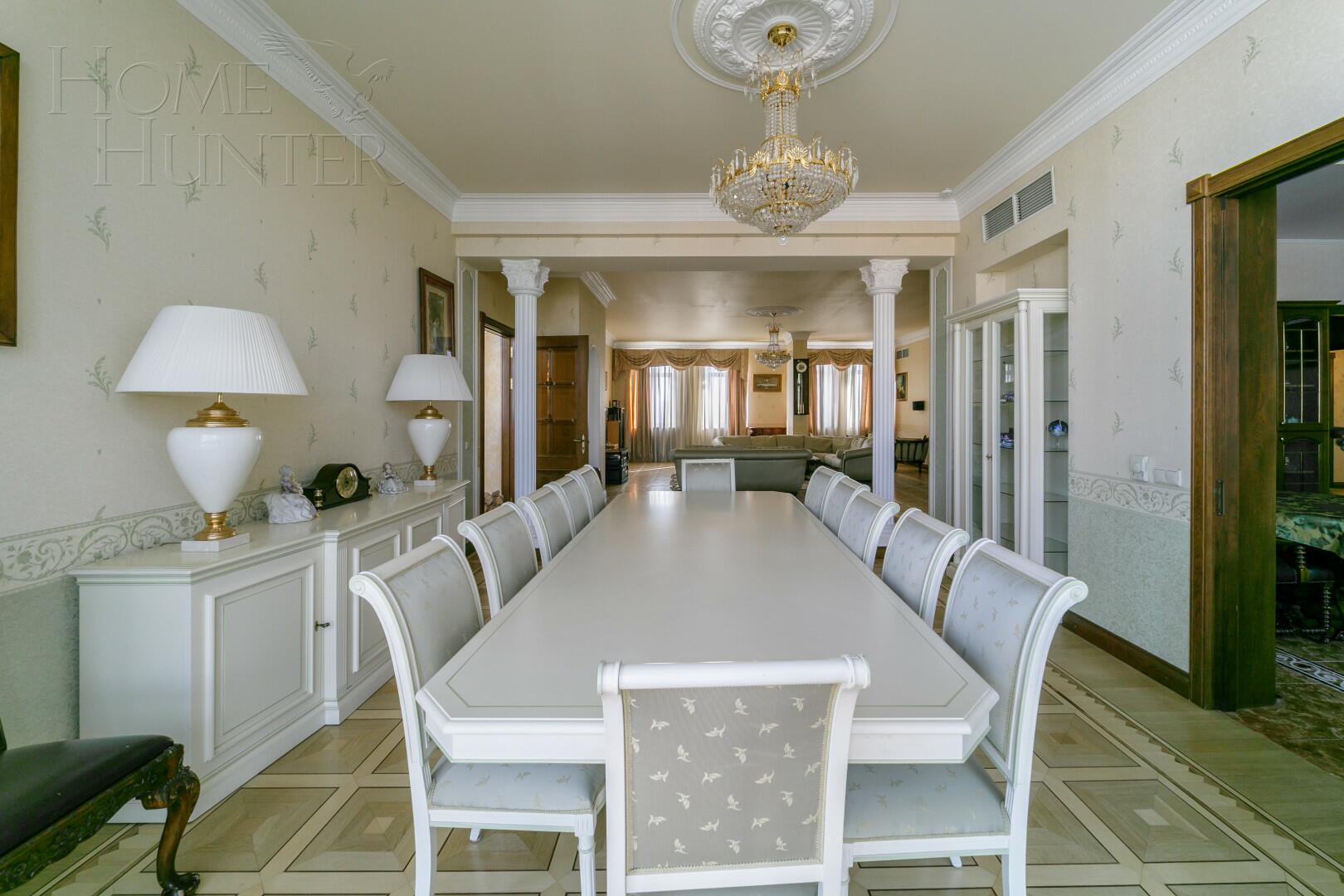 6-КОМН. КВАРТИРА С ОТДЕЛКОЙ 464 М² НА 15 ЭТАЖЕ