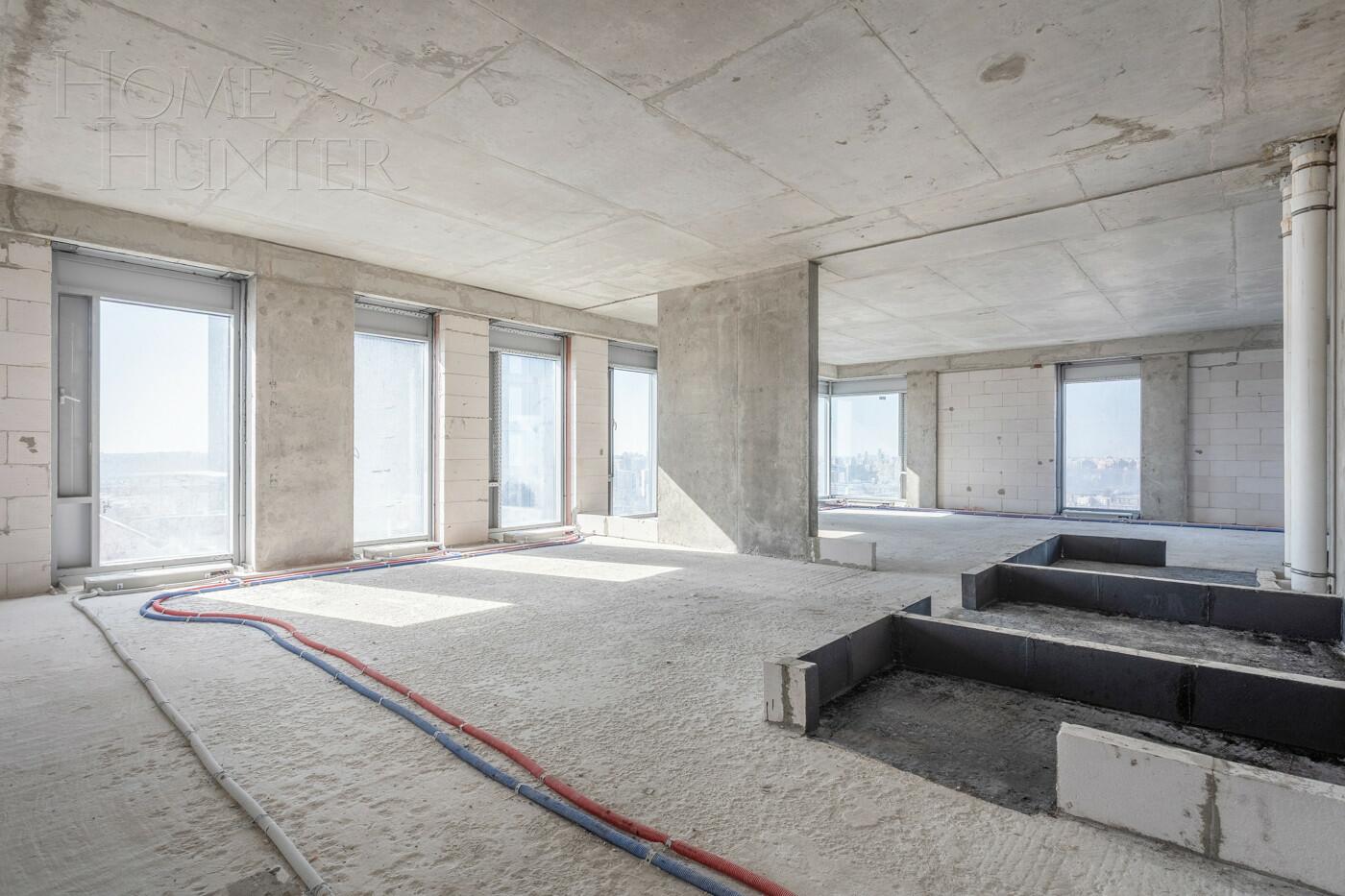 4-КОМН. КВАРТИРА БЕЗ ОТДЕЛКИ 123.6 М² НА 40 ЭТАЖЕ