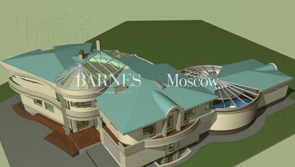 2-этажный коттедж 1 700 м² без отделки