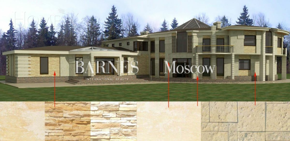 2-этажный коттедж 1 700 м² без отделки