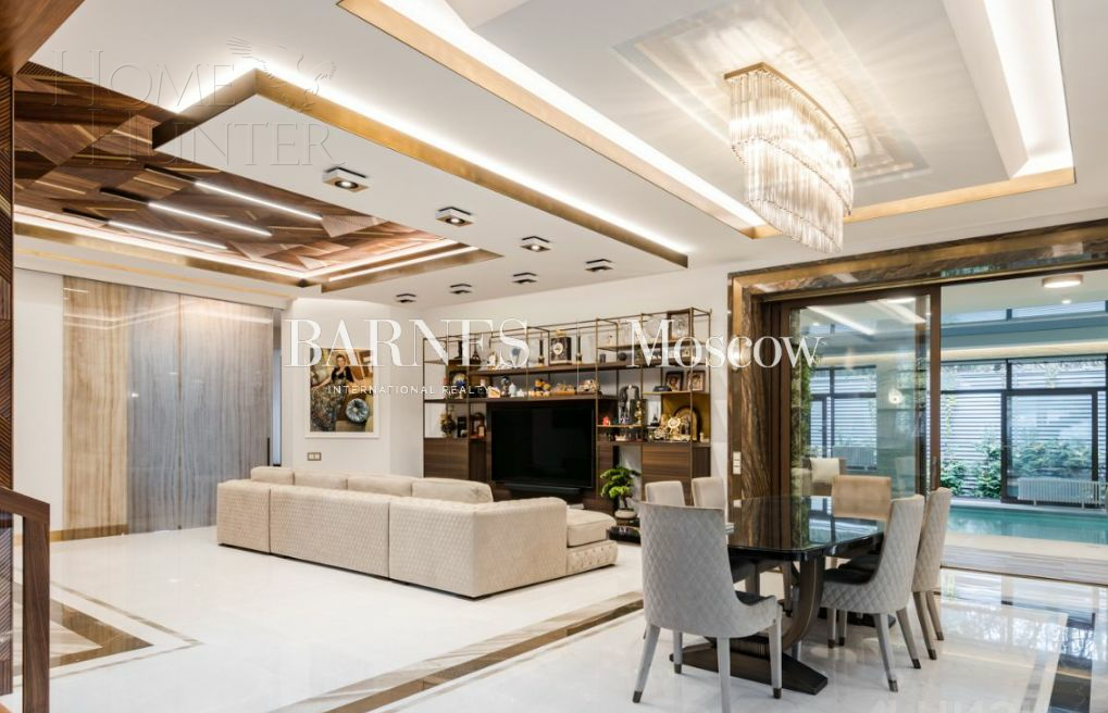 2-этажный коттедж 980 м² с отделкой