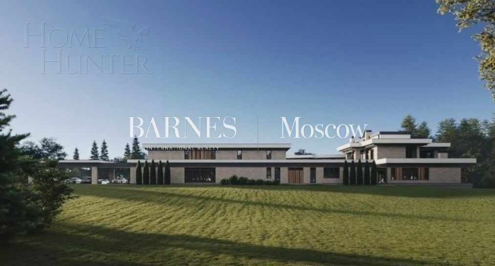 3-этажный коттедж 2 524 м² без отделки