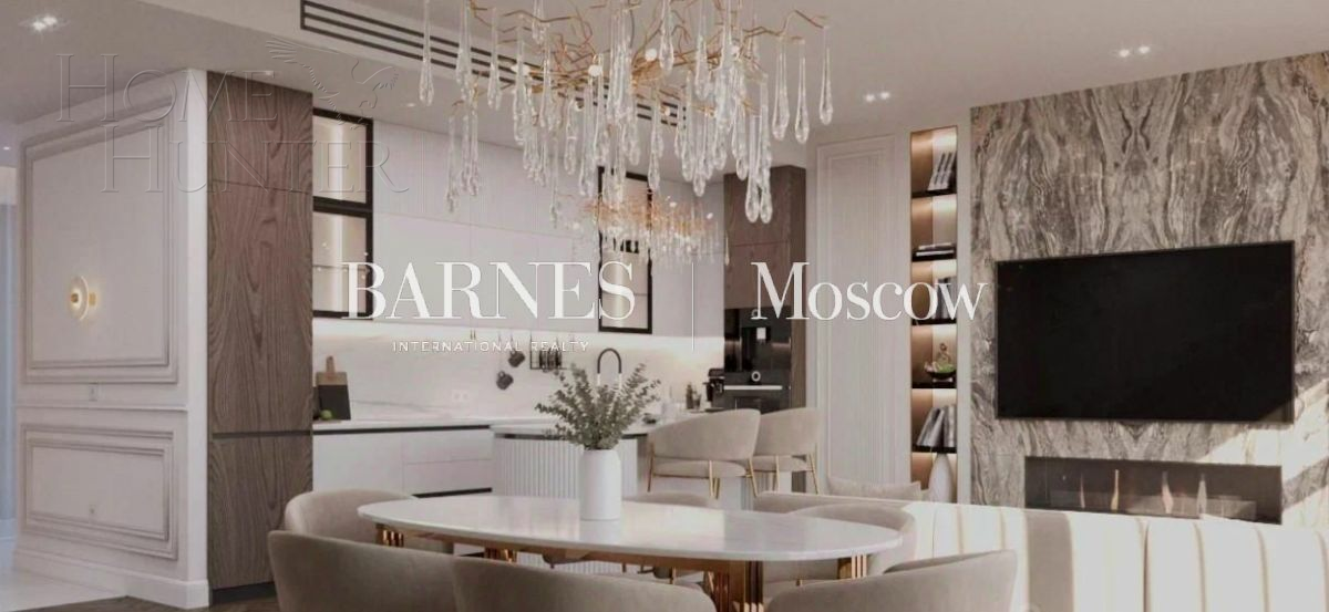 3-этажный таунхаус 240 м² с отделкой