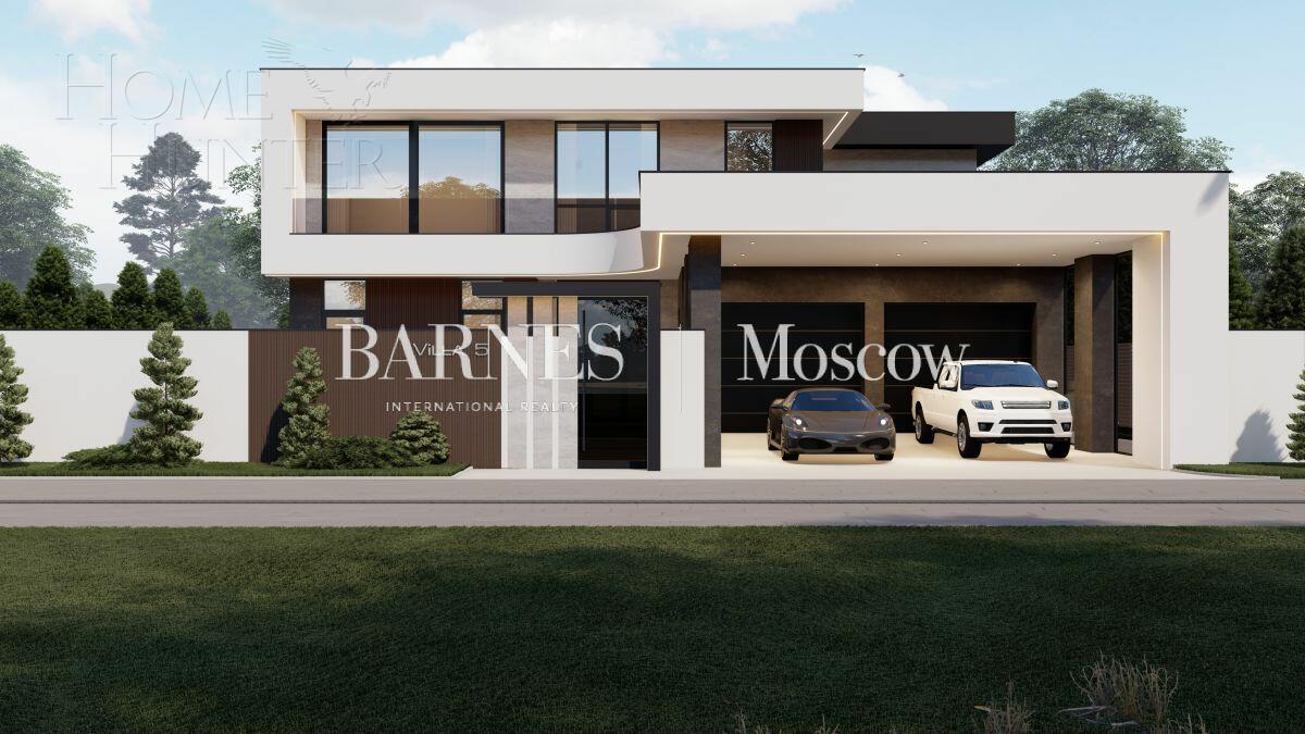 2-этажный коттедж 432 м² без отделки