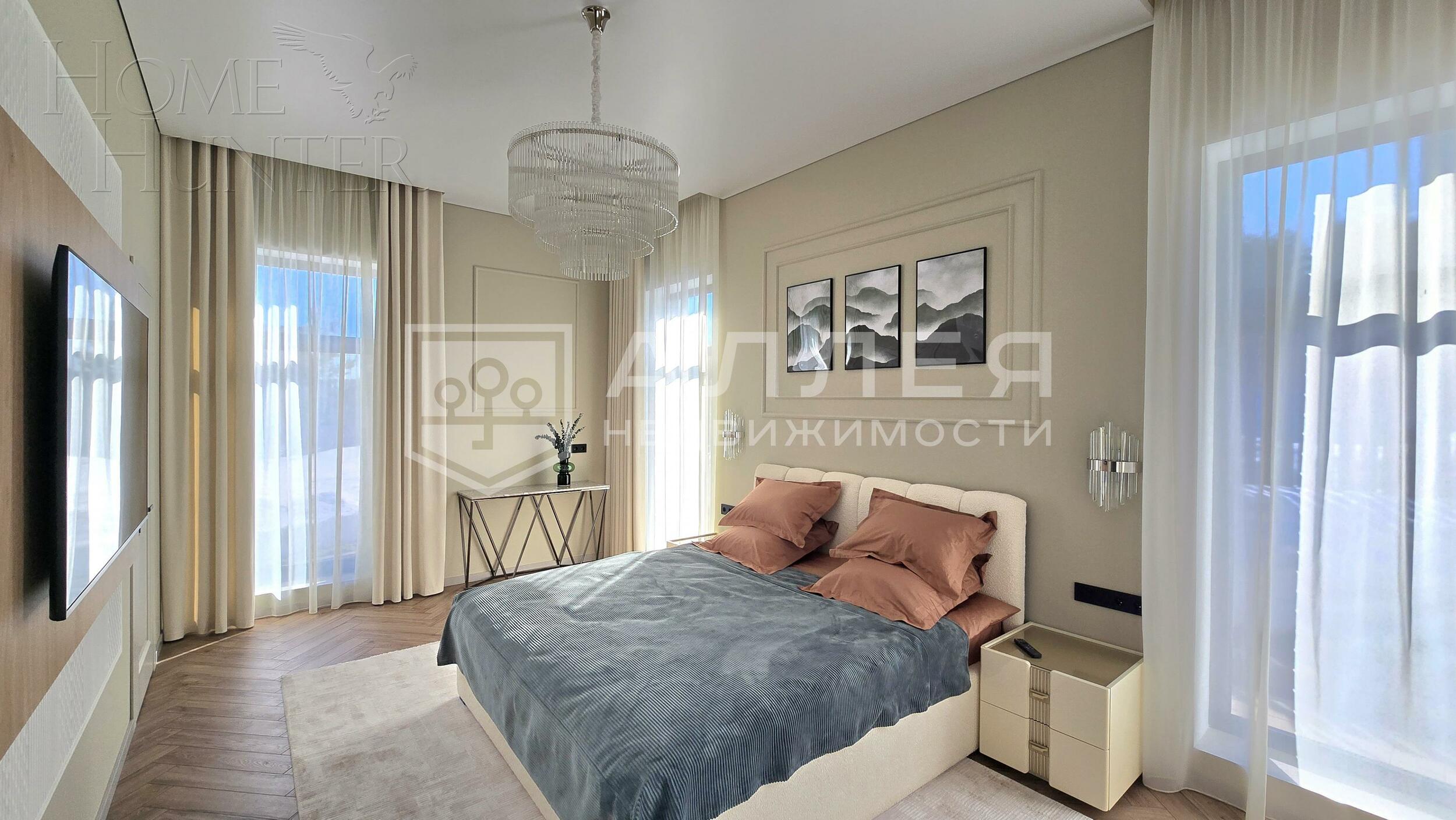 1-этажный коттедж 200 м² с отделкой