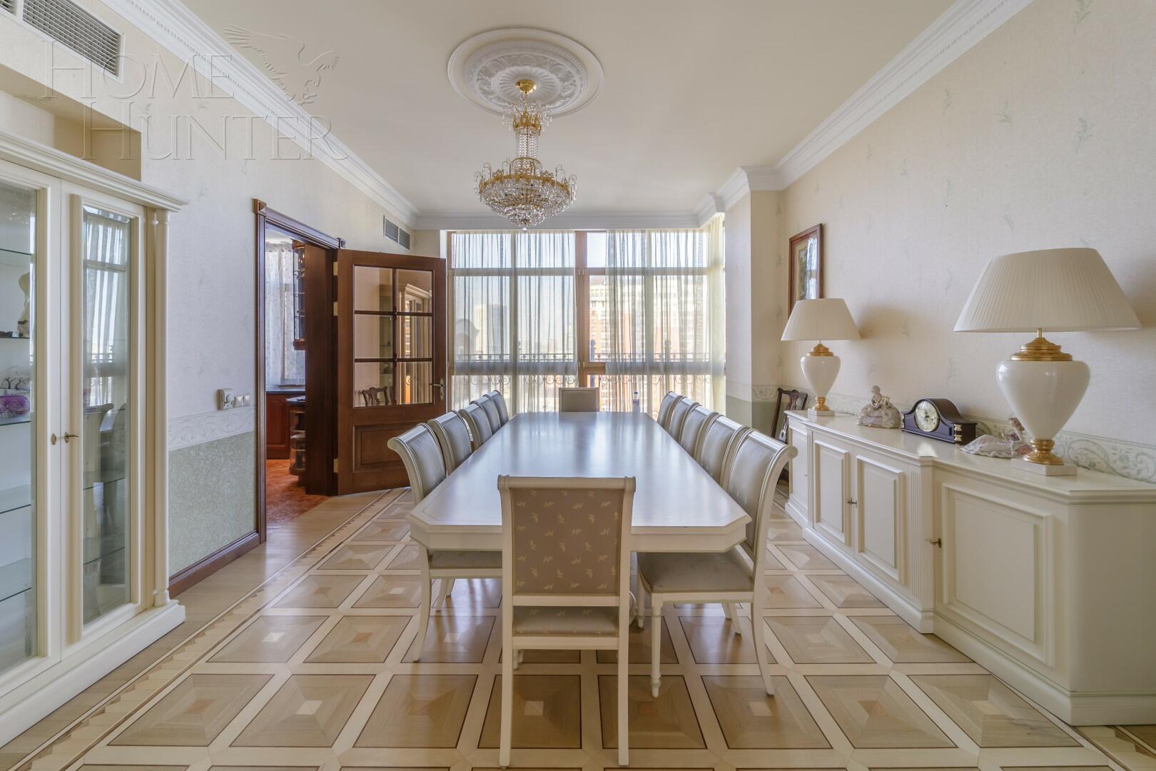 6-КОМН. КВАРТИРА С ОТДЕЛКОЙ 464 М² НА 15 ЭТАЖЕ