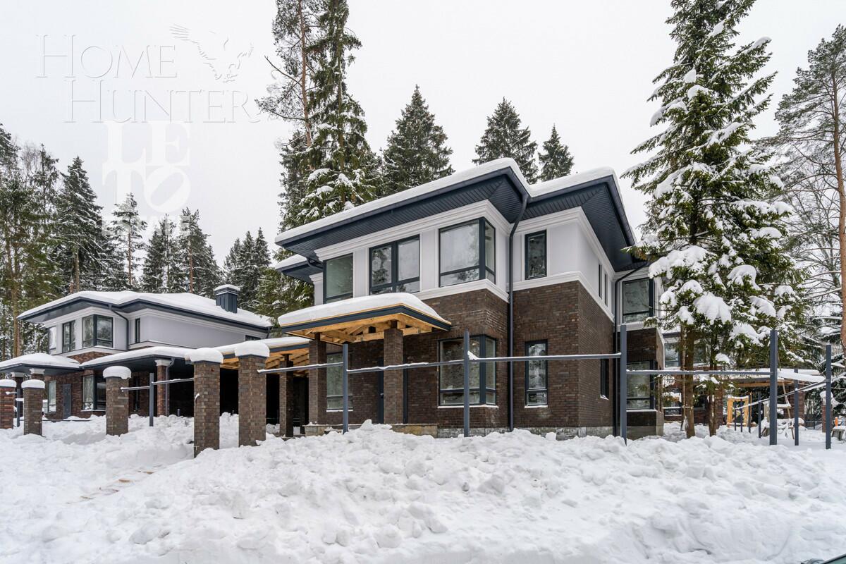 2-этажный коттедж 270 м² без отделки