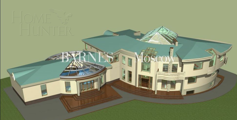 2-этажный коттедж 1 700 м² без отделки