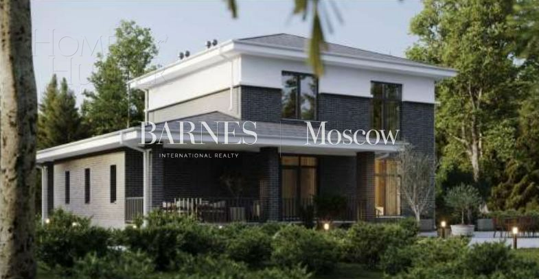 2-этажный коттедж 240 м² с отделкой