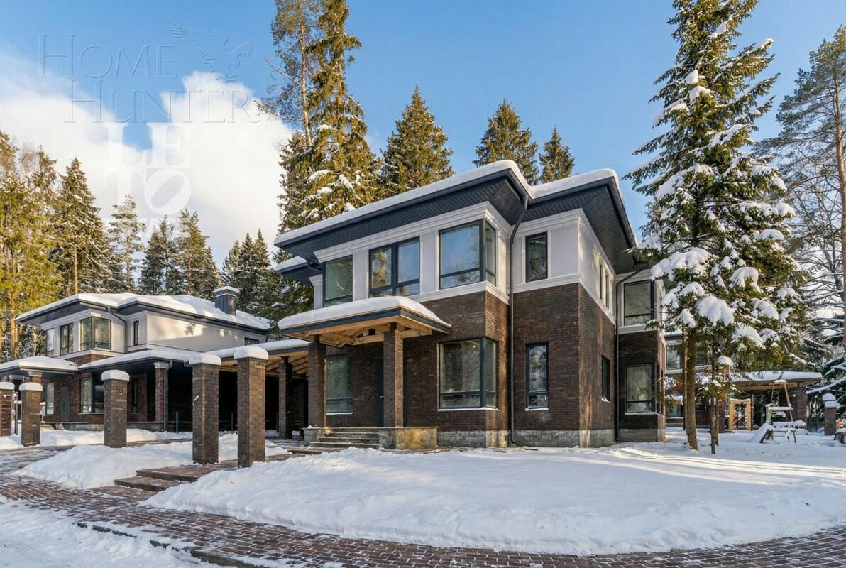 2-этажный коттедж 270 м² без отделки