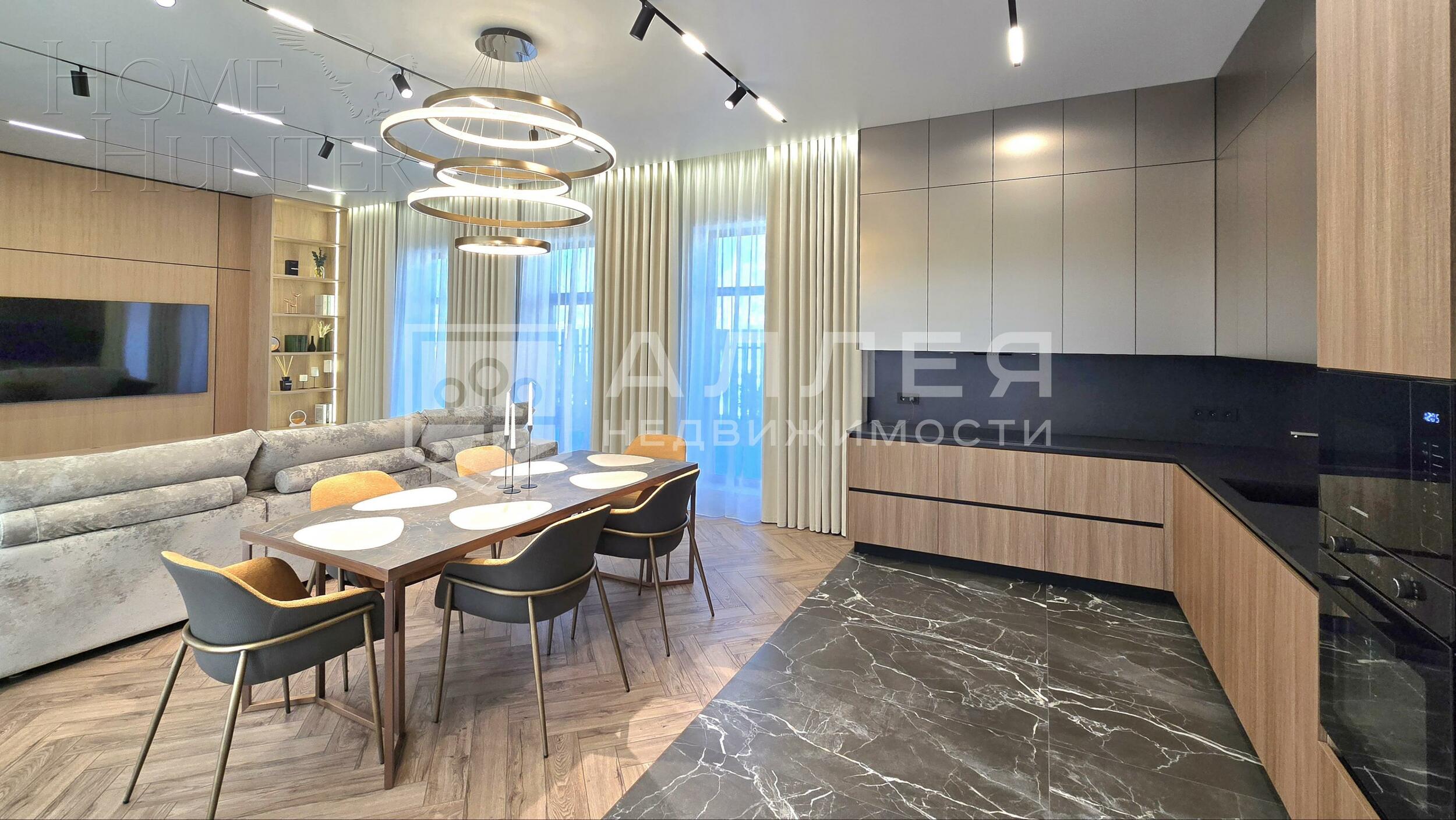 1-этажный коттедж 200 м² с отделкой