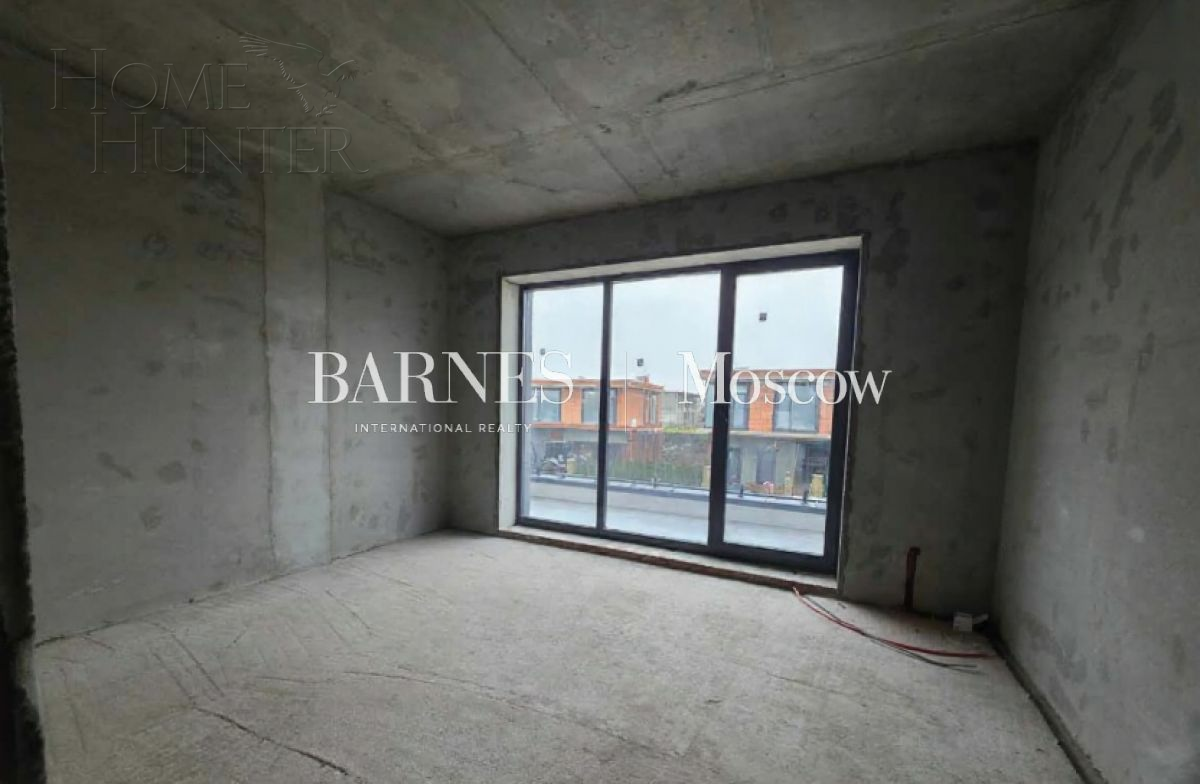 2-этажный коттедж 450 м² без отделки