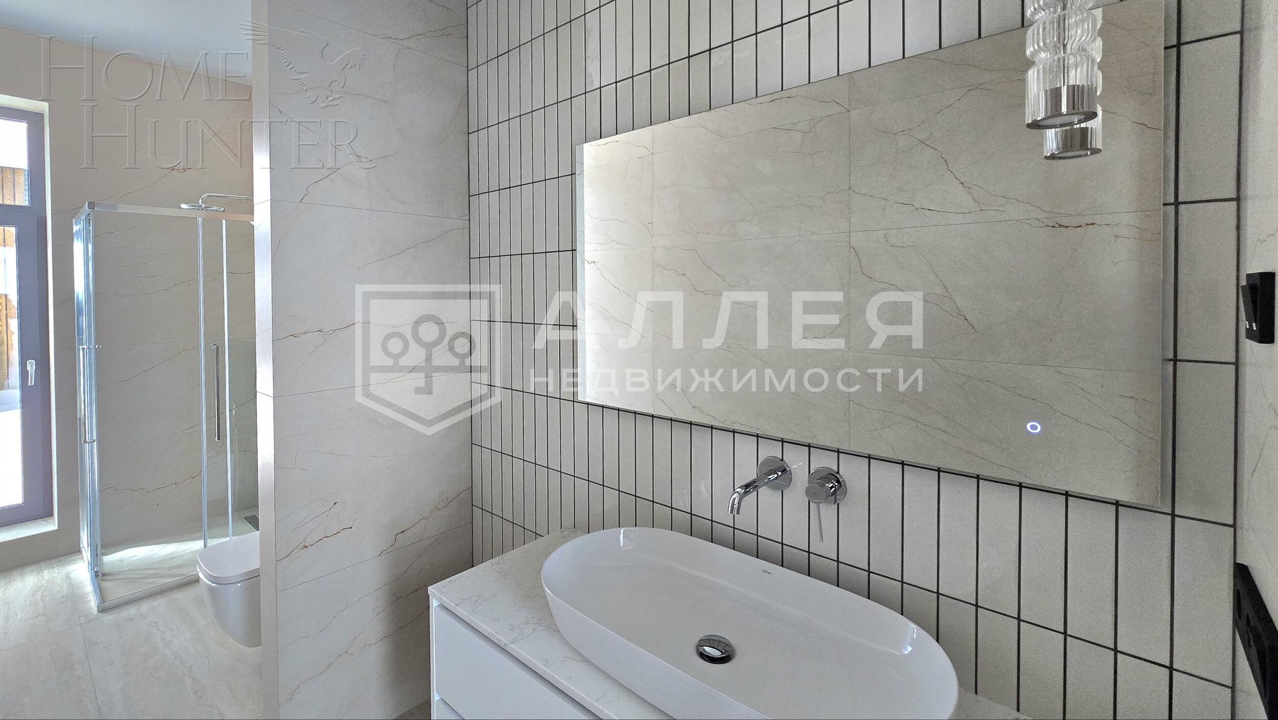 1-этажный коттедж 200 м² с отделкой