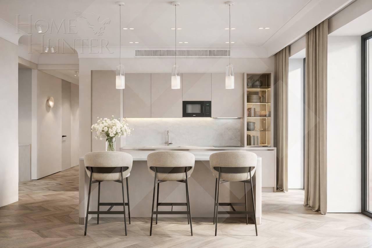 4-КОМН. КВАРТИРА С ОТДЕЛКОЙ 173.5 М² НА 12 ЭТАЖЕ