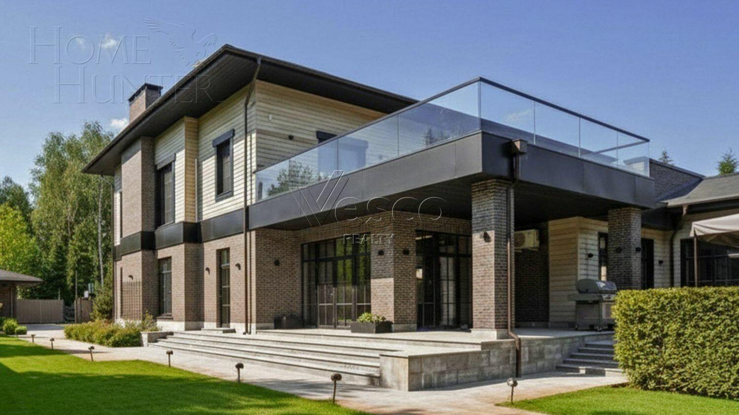 2-этажный коттедж 1 150 м² с отделкой